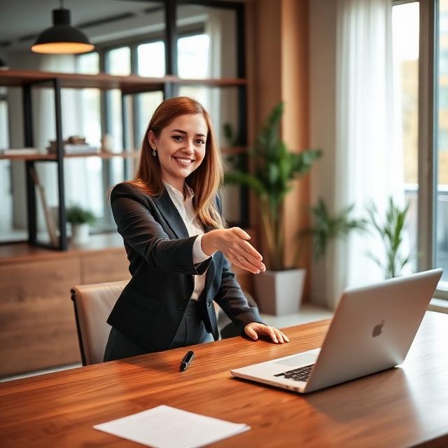 Consulenza personalizzata in un ufficio moderno